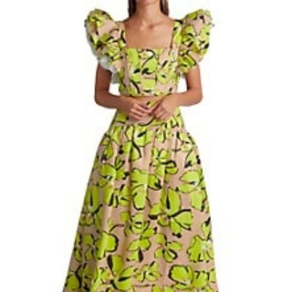 Aje Pelicano Horizon Floral Crop Top 6 - Picture 2 of 7